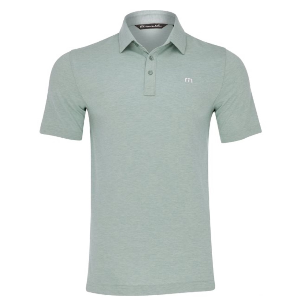 Travis Matthew Zinna polo Beryl green